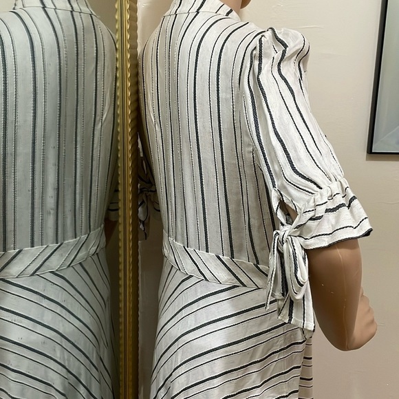 LUG Von Siga Striped V-Neck Maxi Dress - Picture 12 of 15